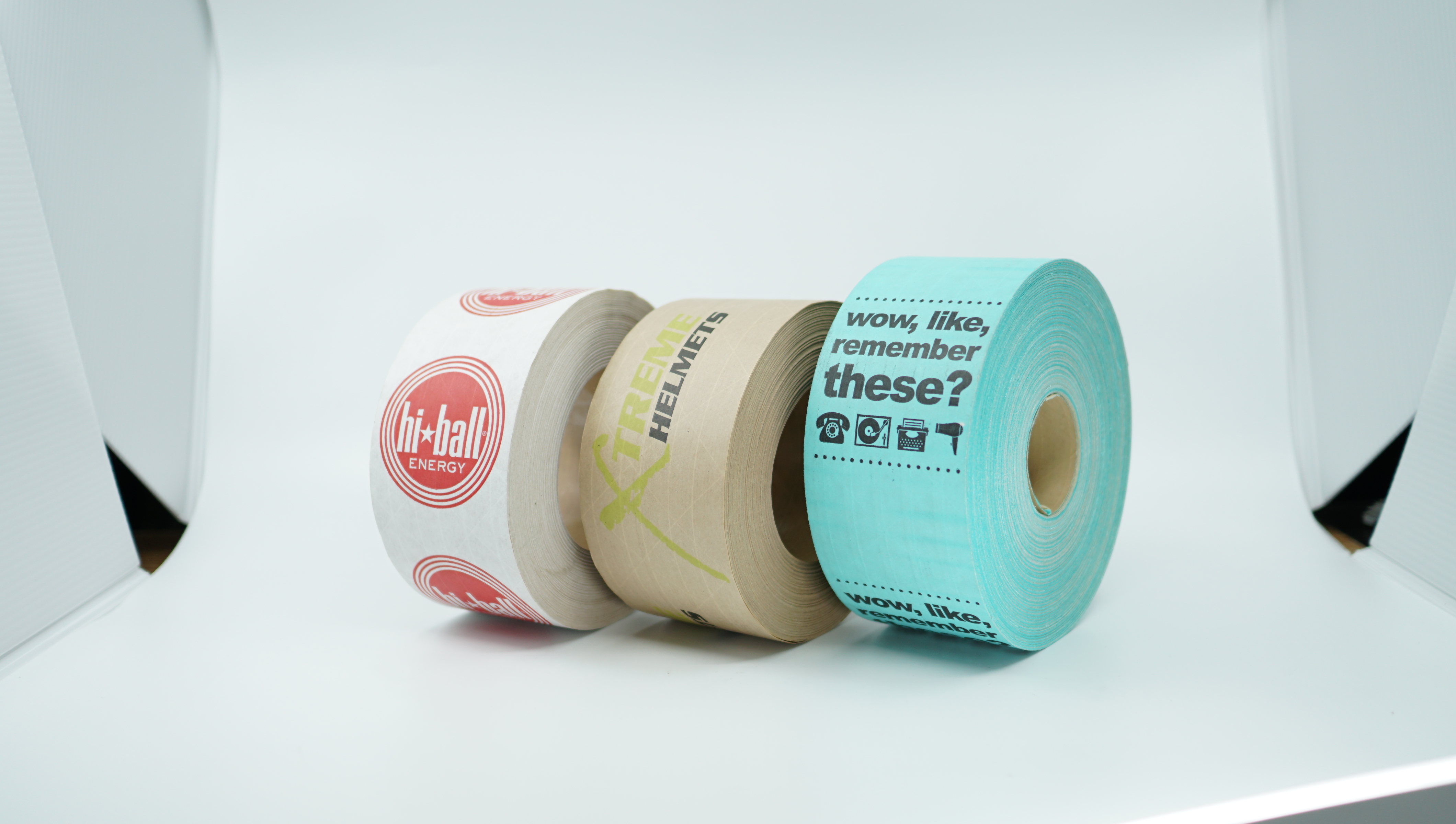 Brown Kraft Paper Tape Eco Friendly Recyclable, Biodegradable