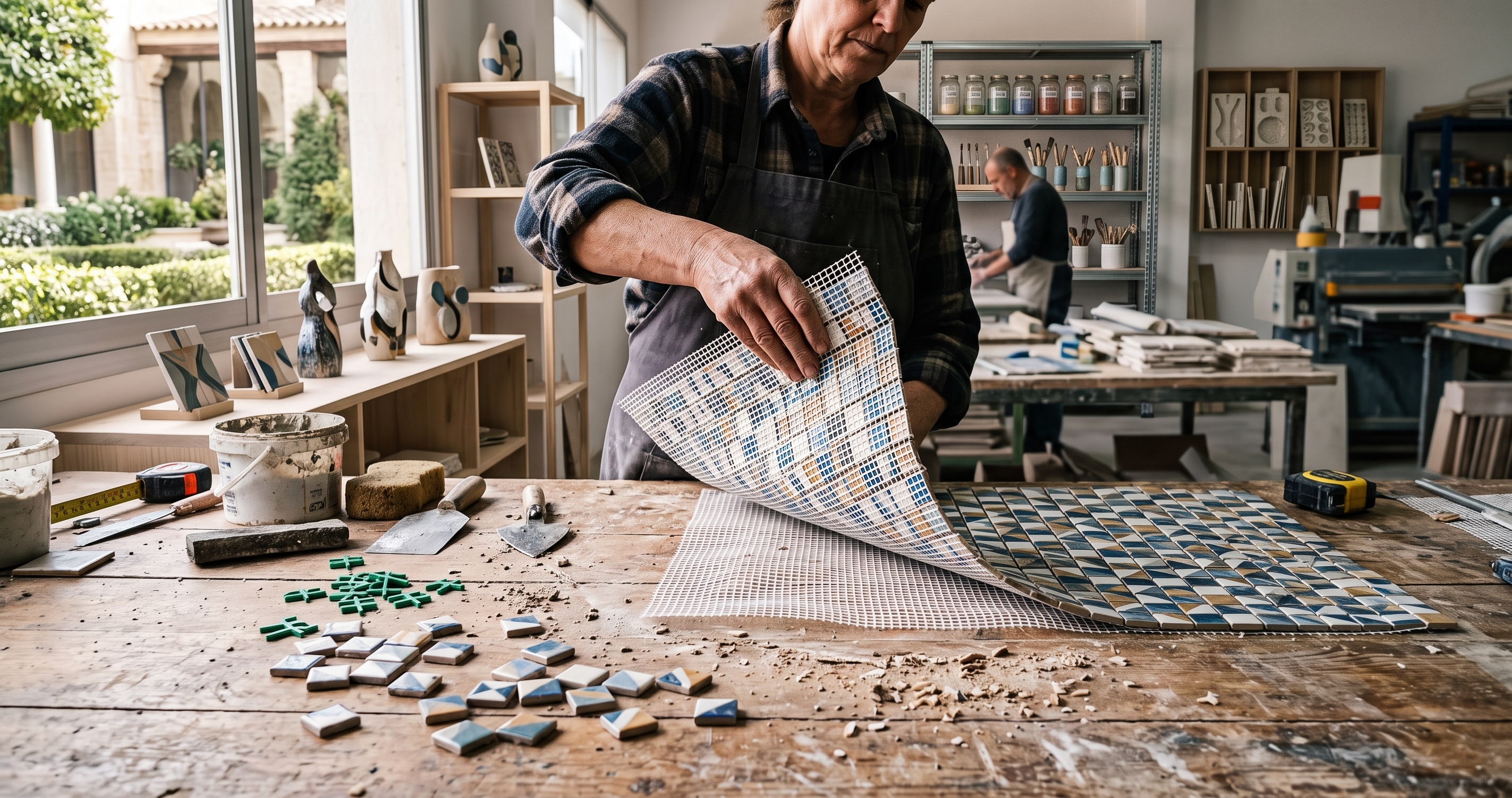 How Mosaic Tile Manufacturers Keep Sheets Intact From Fabrication to Job Site from Tape Jungle.