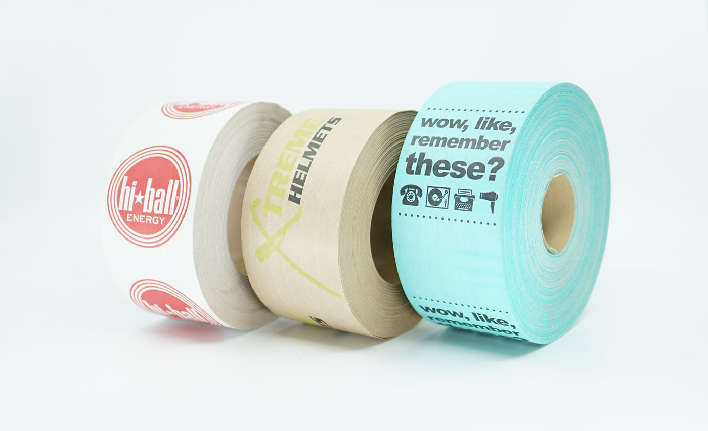 Tape Jungle's guide to custom printed paper tape.
