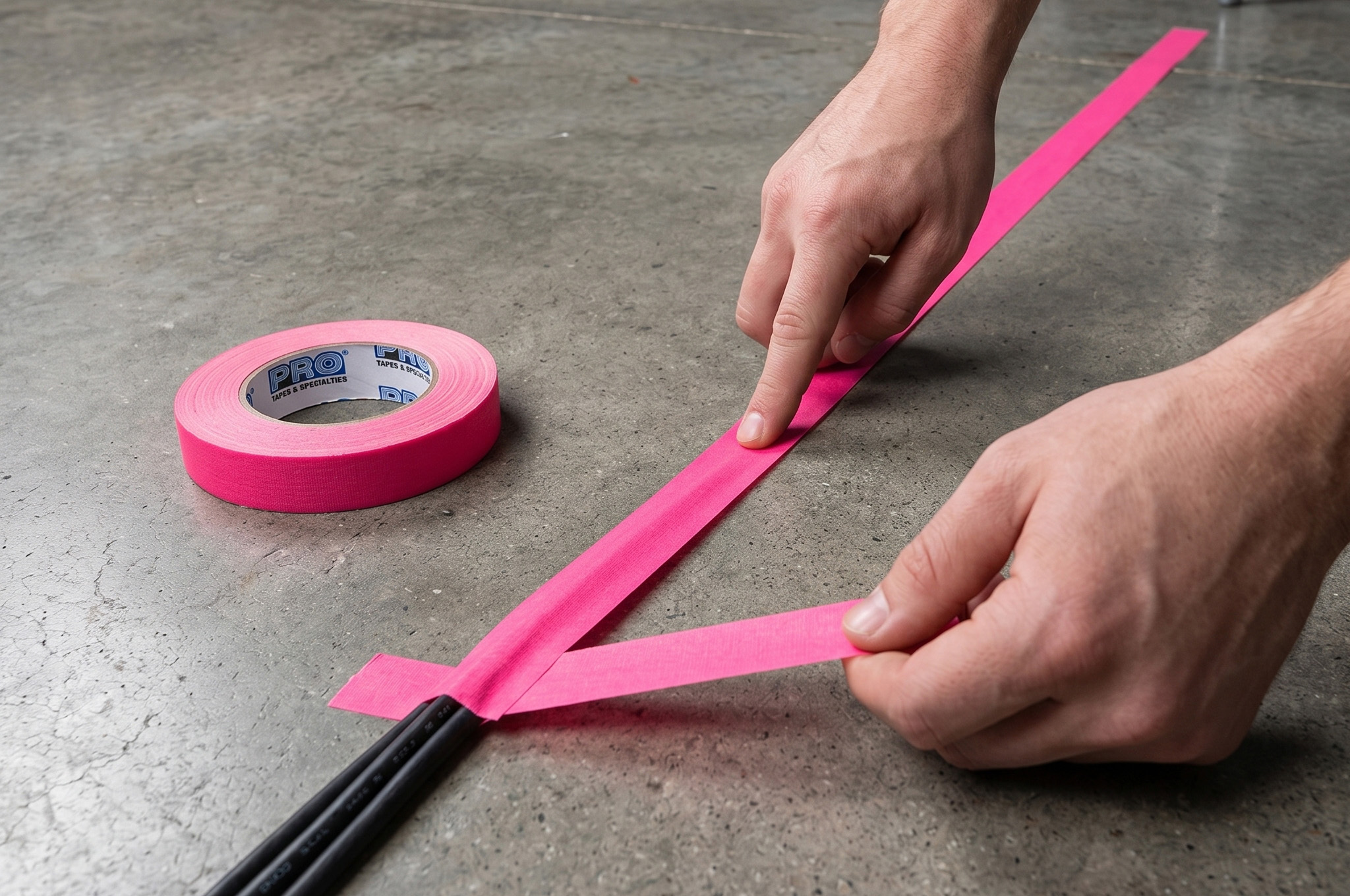 What Is Spike Tape? It's Gaffer Tape. Here's What Makes It Different with Tape Jungle.